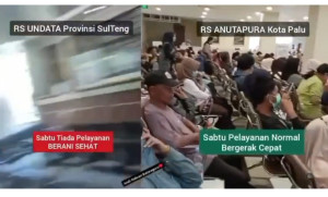 Beredar Luas Video Short Pelayanan Dua Rumah Sakit di Palu, Netizen Bandingkan Kepemimpinan Gubernur dan Wali Kota Palu
